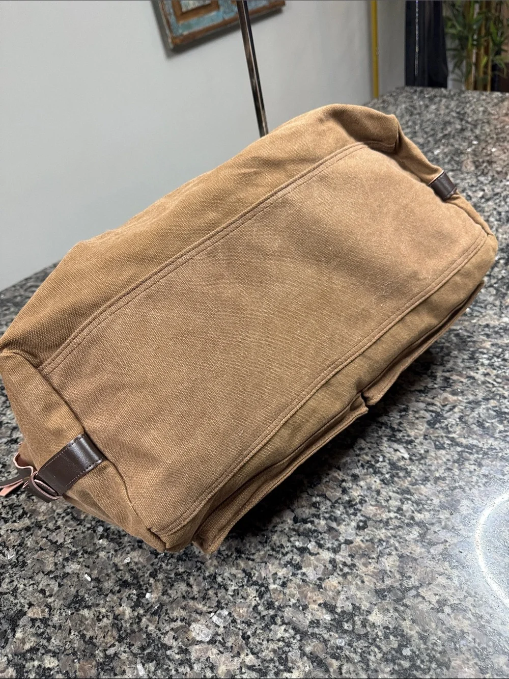 Bugatti Canvas Duffel Bag - Brown NWOT